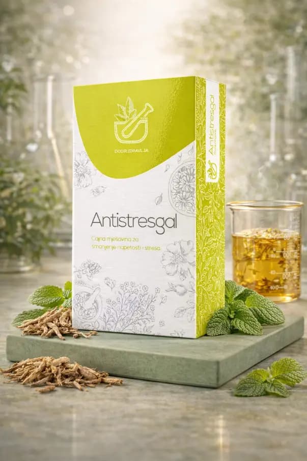 Antistresgal biljne kapi Galenfarm – sinergija valerijane i matičnjaka za smirenje i san