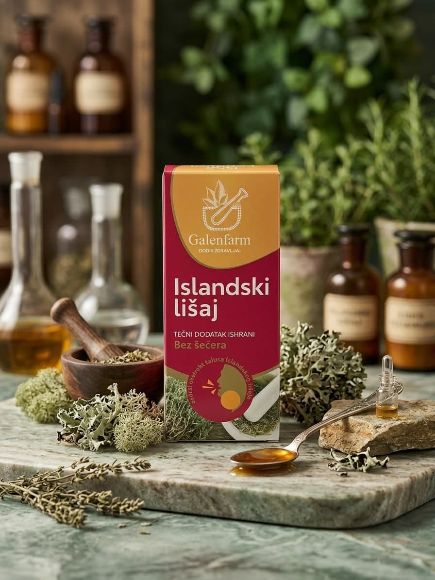 Islandski lišaj, tečni dodatak ishrani