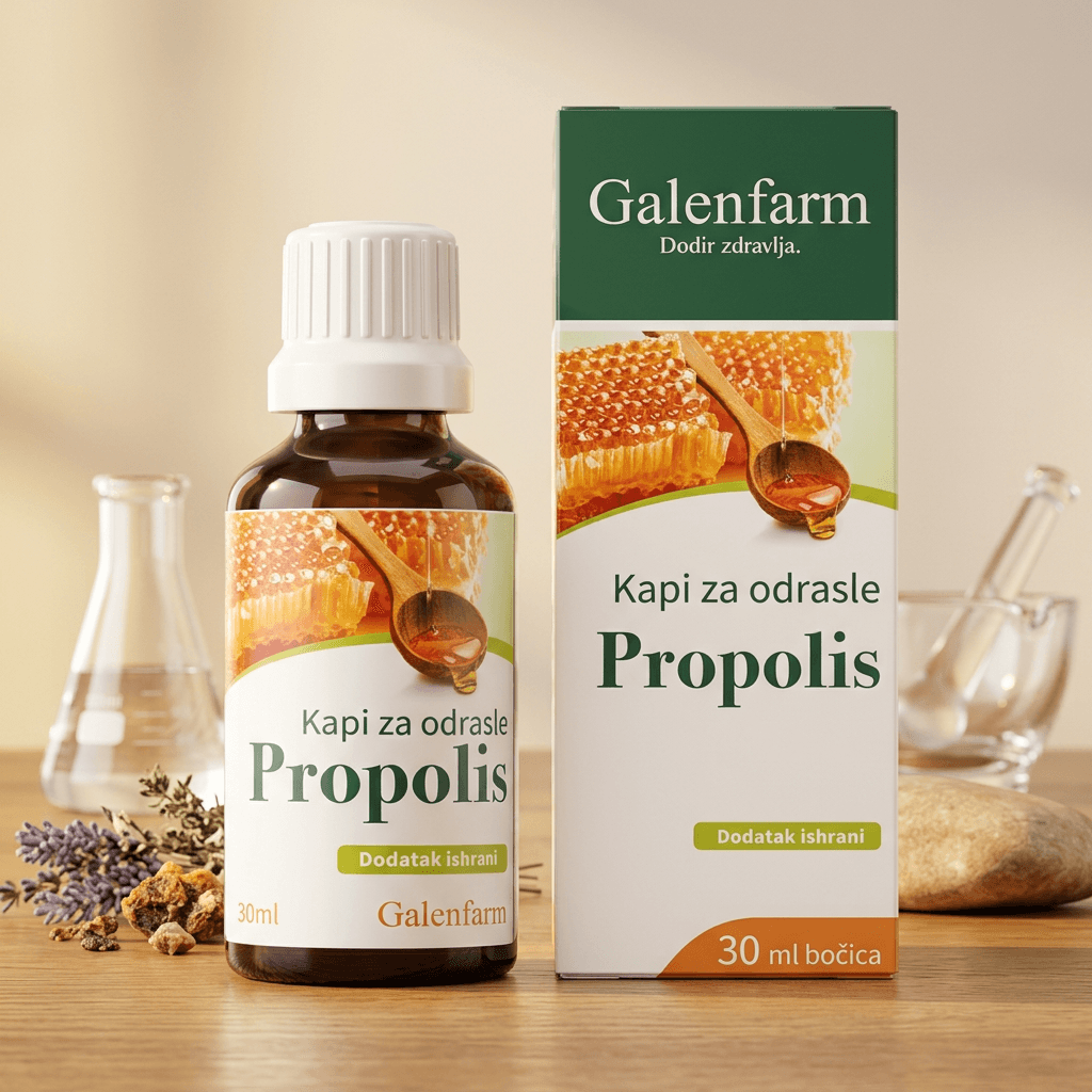 Kapi od propolisa za odrasle 30ml