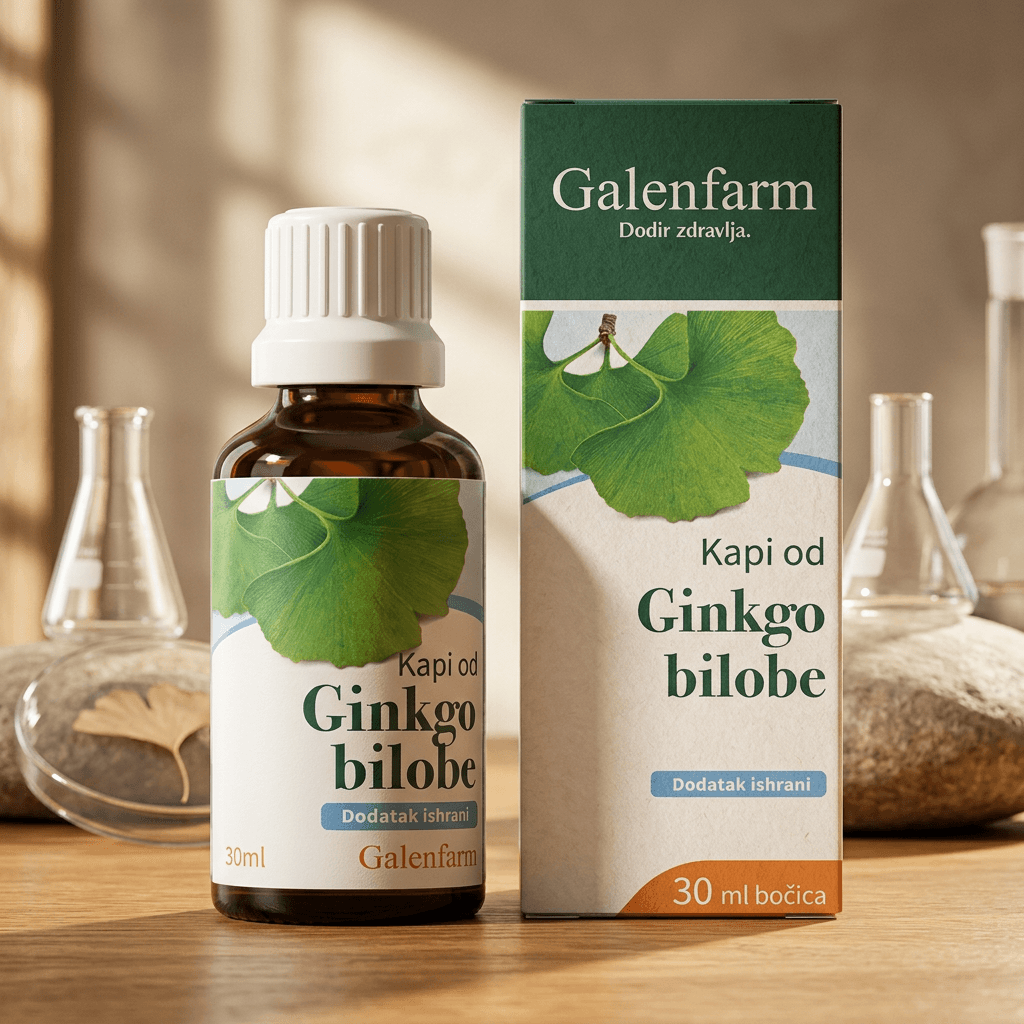 Kapi od Ginkgo bilobe 30ml
