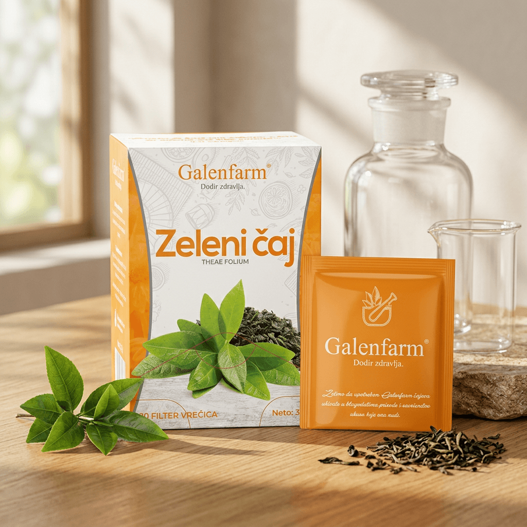 Zeleni čaj, 20 filter kesica