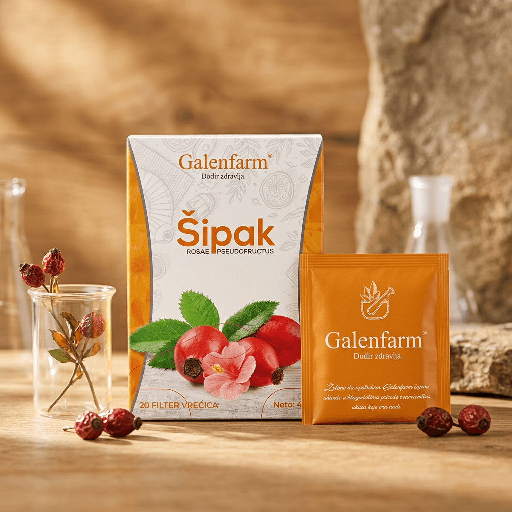 Šipak, 20 filter kesica