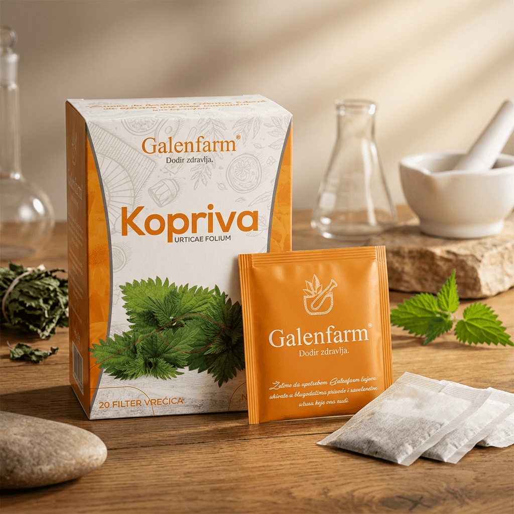 Kopriva, 20 filter kesica