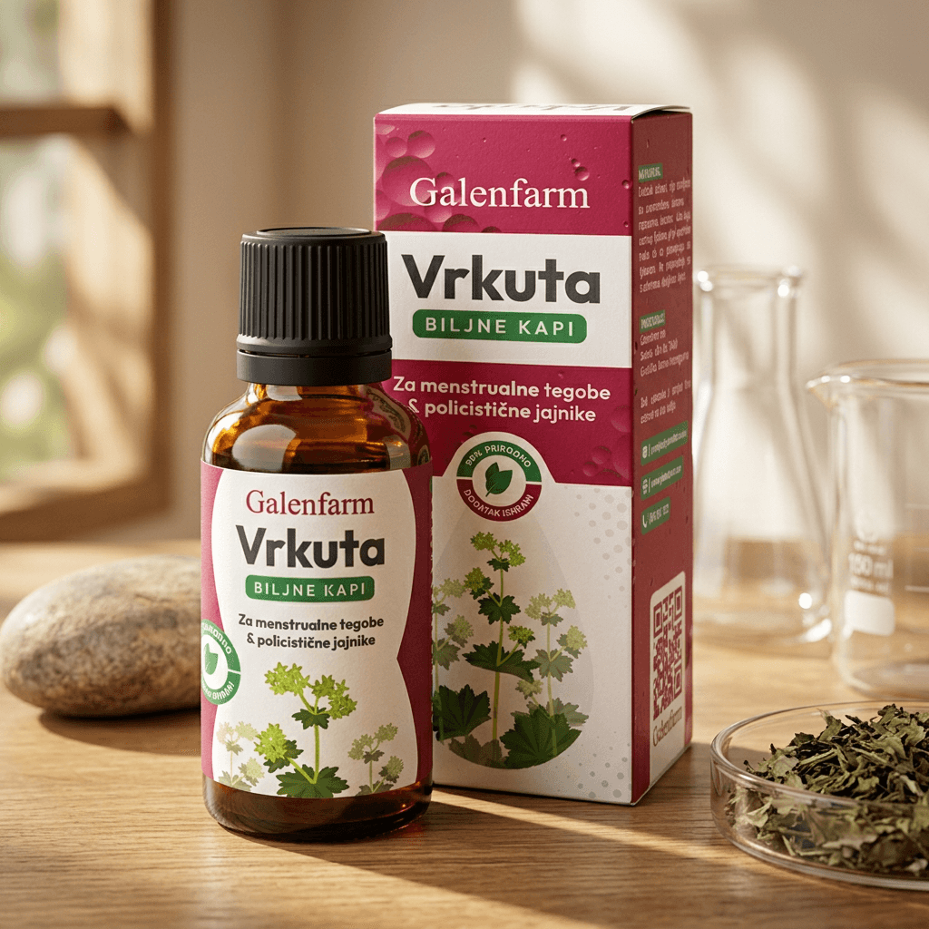 Vrkuta biljne kapi 30ml